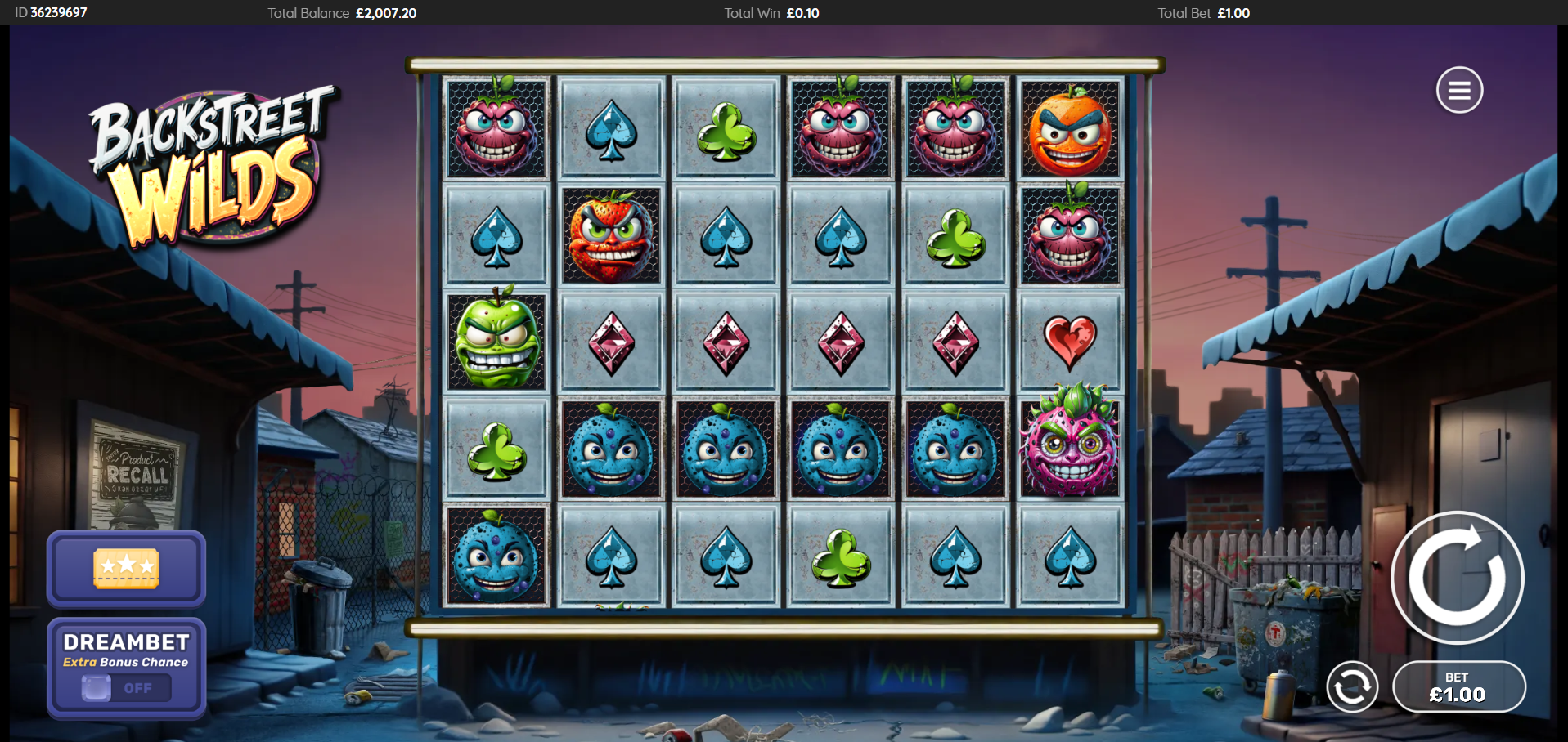 Backstreet Wilds Base Game