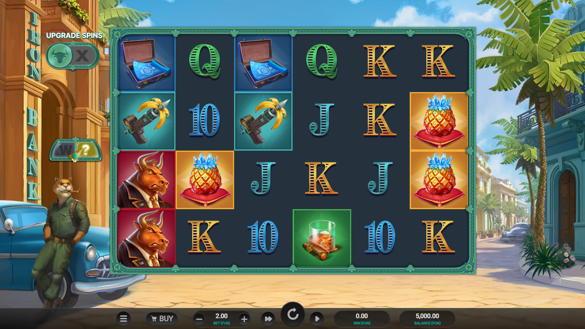 Iron Bank 2 Base game Play